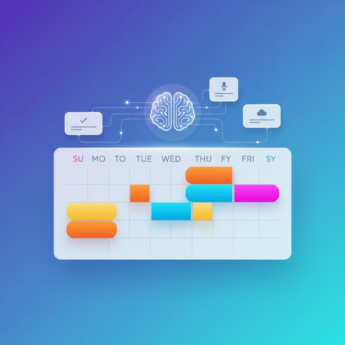 Illustration for the article: Best AI Scheduling Tools 2026: Tested & Compared