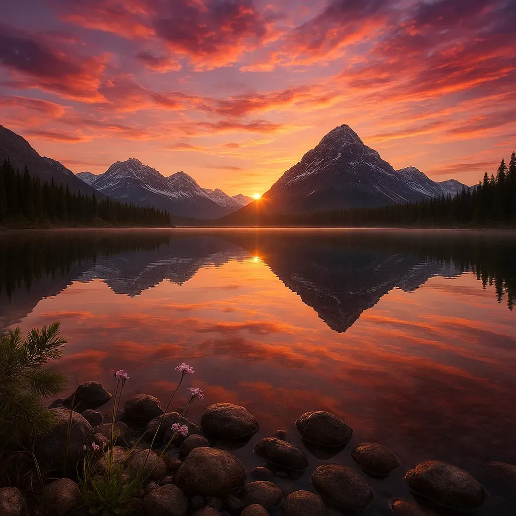 OpenAI GPT-5 Image Mini - Fantasy dragon landscape with less detail and softer focus