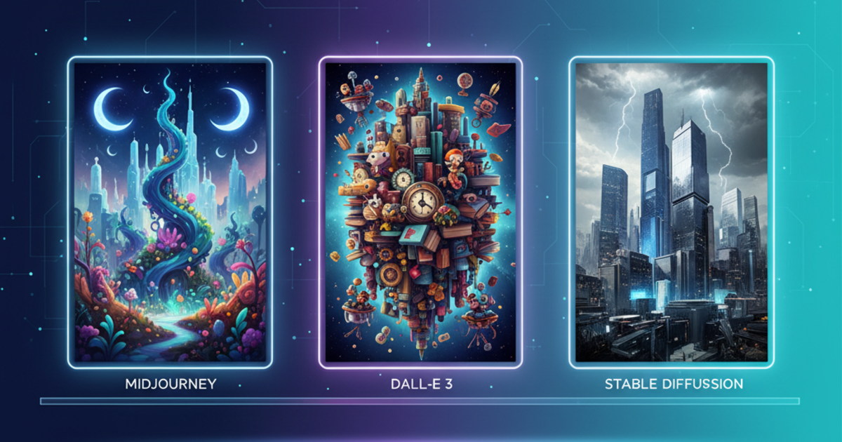 Thumbnail for Midjourney vs DALL-E 4 vs Stable Diffusion 2026