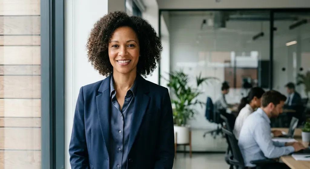 Google Gemini 3 Pro Preview - Business executive portrait with warm magazine-quality tones